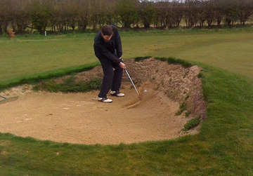 bunkers fairways